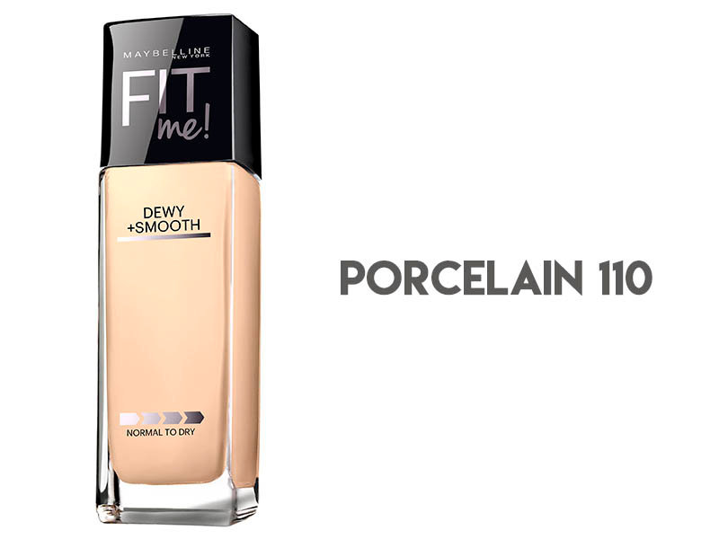 Maybelline Fit Me Dewy + Smooth Foundation #110 Porcelain