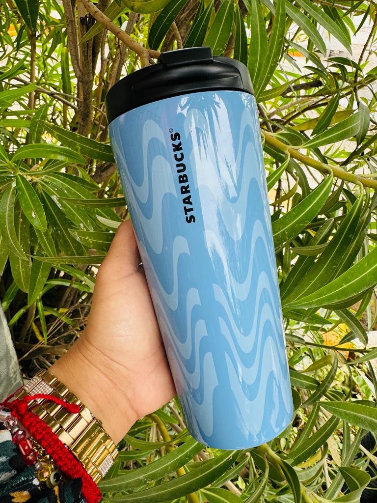 STARBUCKS Termo para Bebida Caliente Blue wave SKU11083218