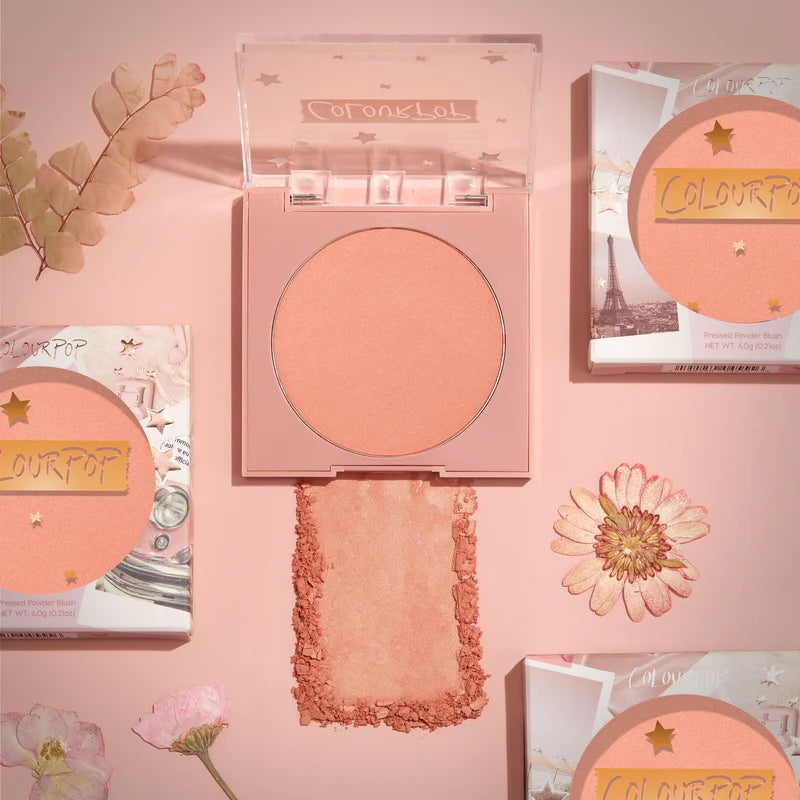 COLOURPOP PRESSED POWDER BLUSH tono MORNING VIBES 6grs