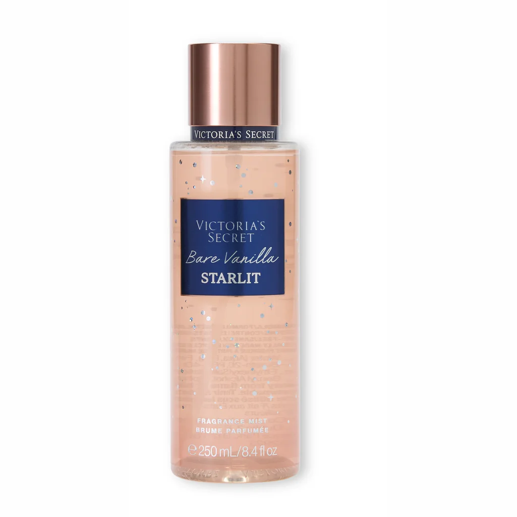 Victorias Secret Bare Vanilla Starlit Body Mist 250 ml - Pink Beauty