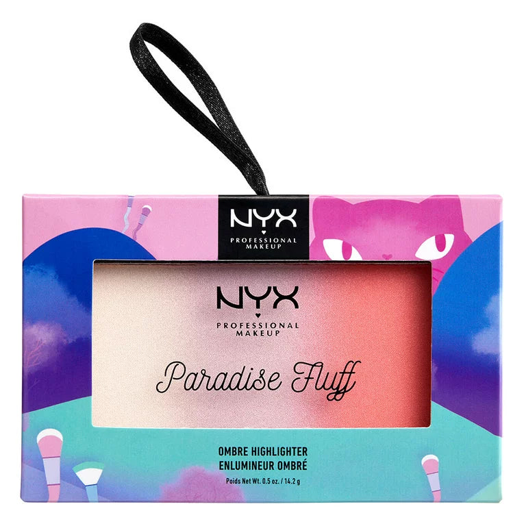 NYX PARADISE FLUFF OMBRE HIGHLIGHTER "HEAD IN THE CLOUDS" 14.2g