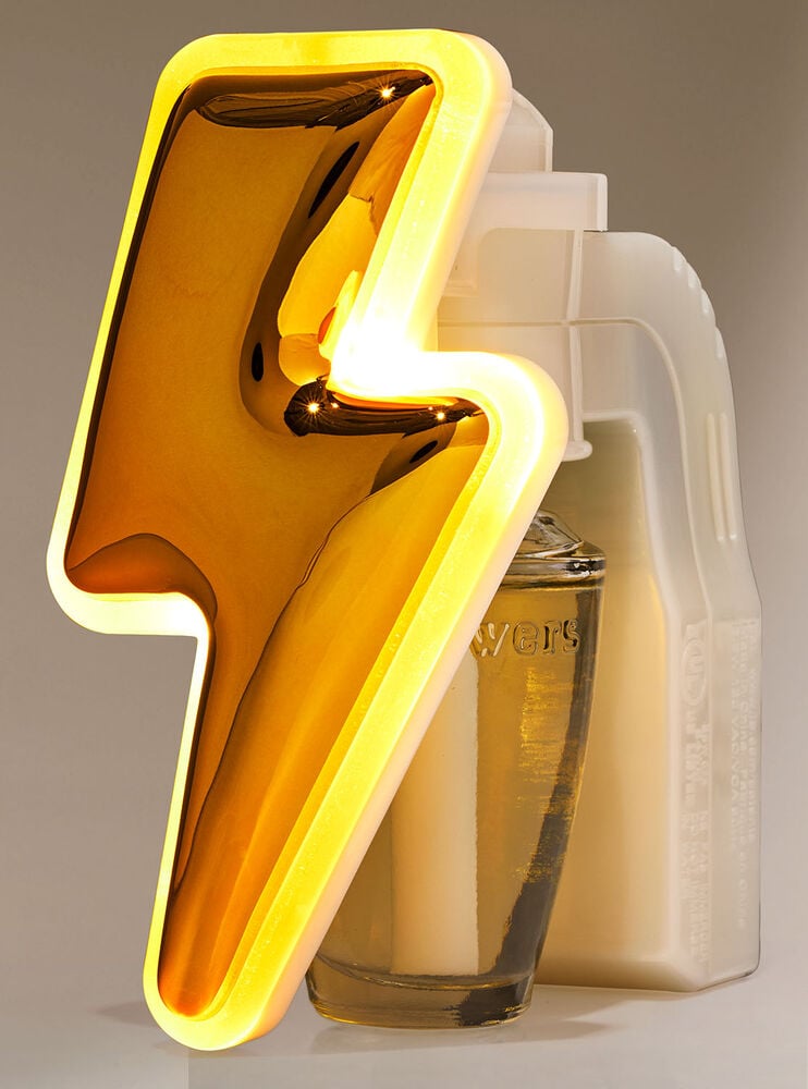 BATH AND BODY WORKS Neon Lightning Bolt Nightlight