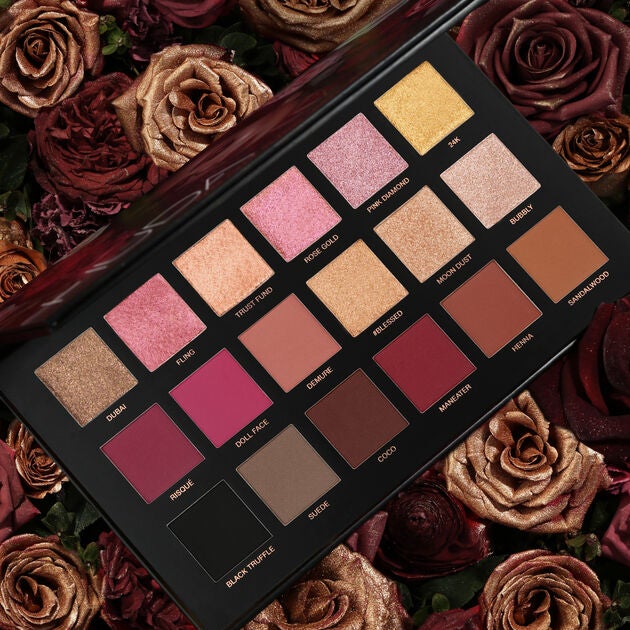 HUDA BEAUTY ROSE GOLD PALETTE REMASTERED EYESHADOW PALETTE - Pink Beauty
