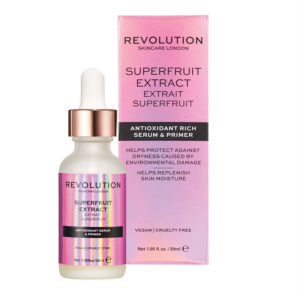 Revolution Skincare London Superfiut Extract Antioxidant Rinch Serum Y Primer
