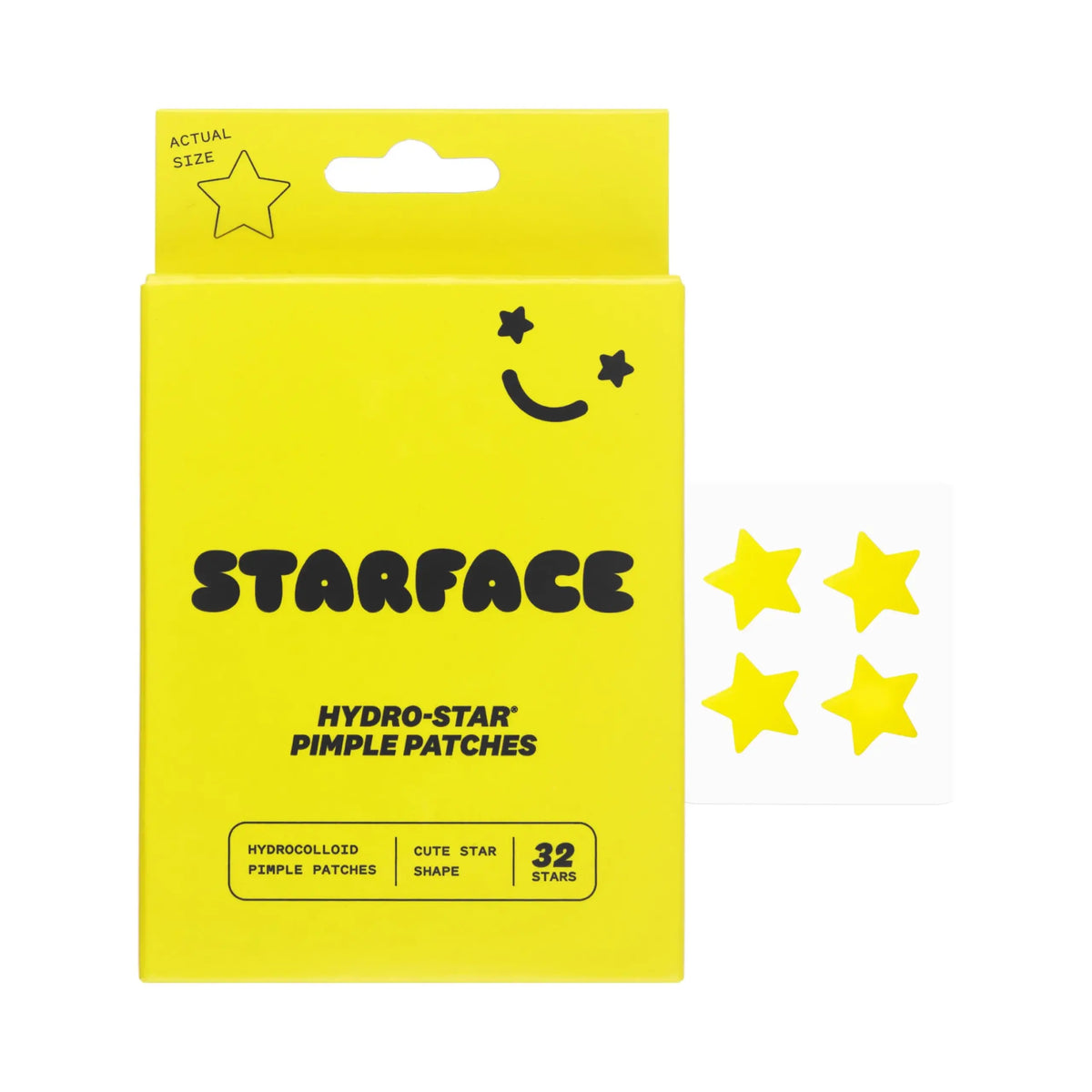STARFACE HYDRO-STAR PIMPLE PATCHES "YELLOW" 32pz - Pink Beauty
