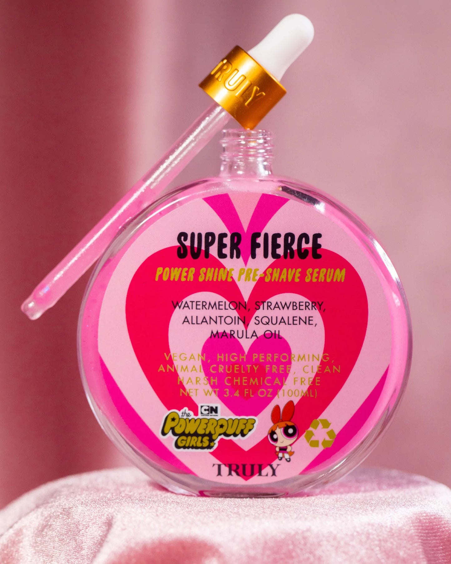 TRULY SUPER FIERCE POWER SHINE PRE-SHAVE SERUM