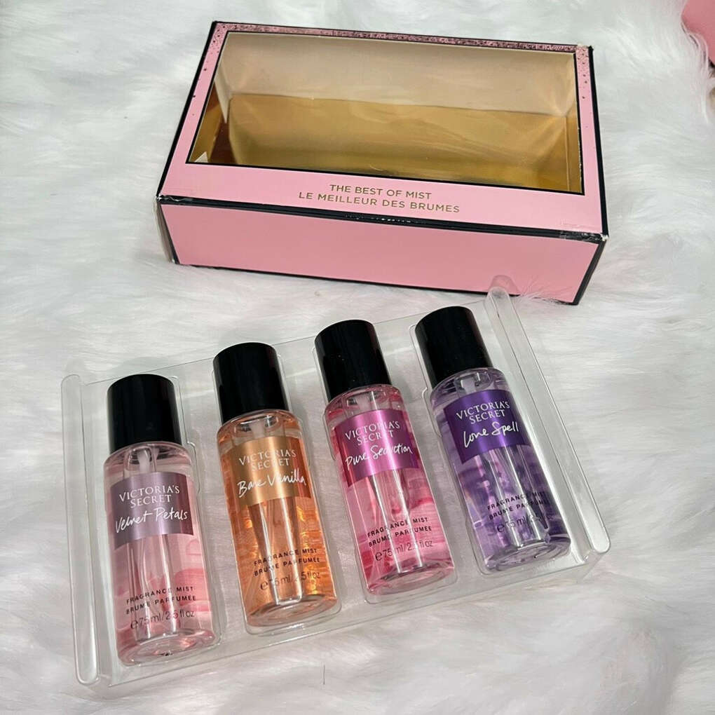 VICTORIAS SECRET THE BEST OF MIST SET 4PZ - Pink Beauty