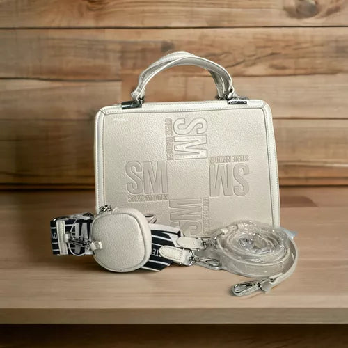 STEVE MADDEN VANILLA BMATEO SATCHEL