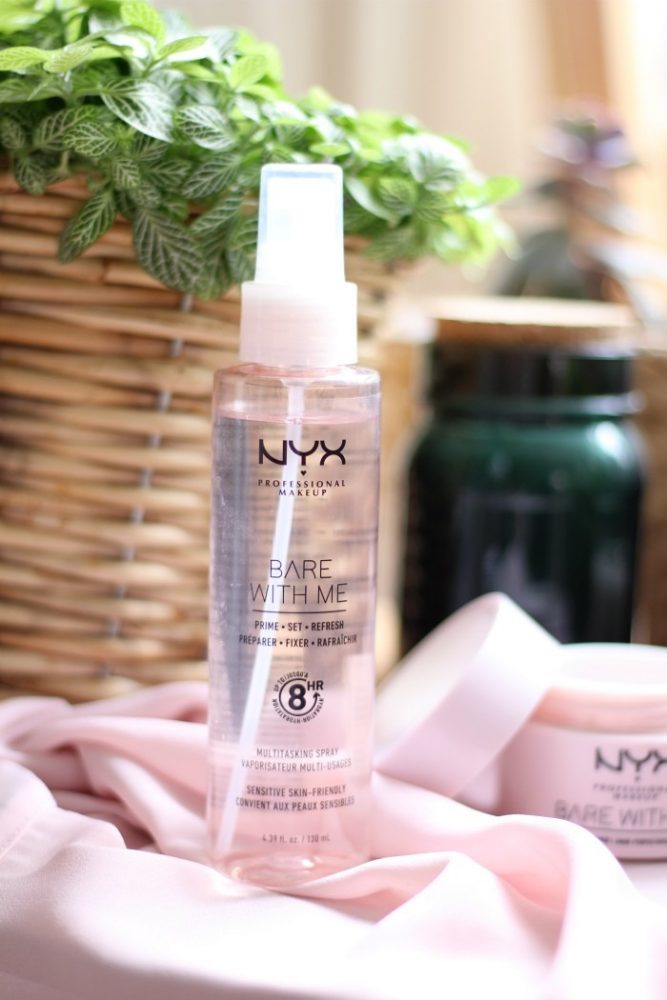 Nyx Bare With Me Prime Set Refresh Multitasking Spray - Pink Beauty