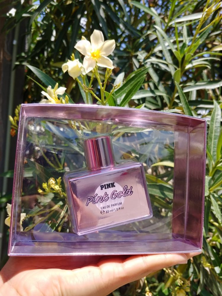 Pink Gold Amber Ctystals & Vanilla