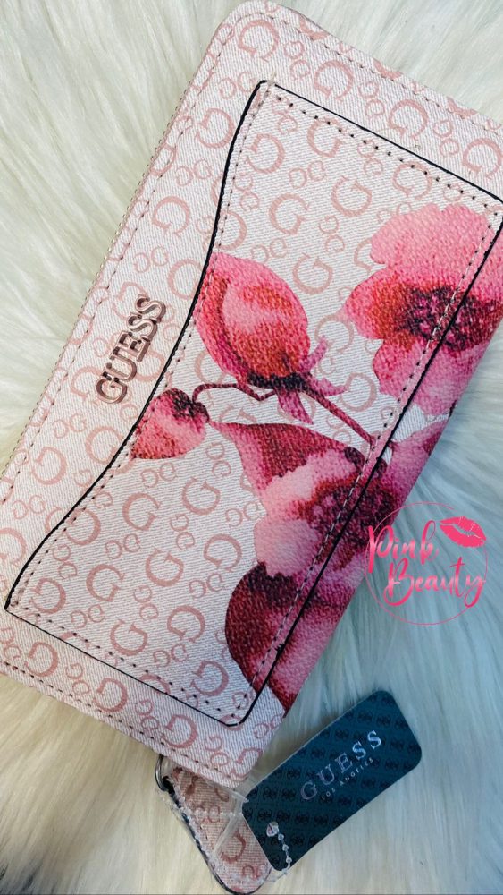 Cartera Guess Dama "lt Rose Multi"