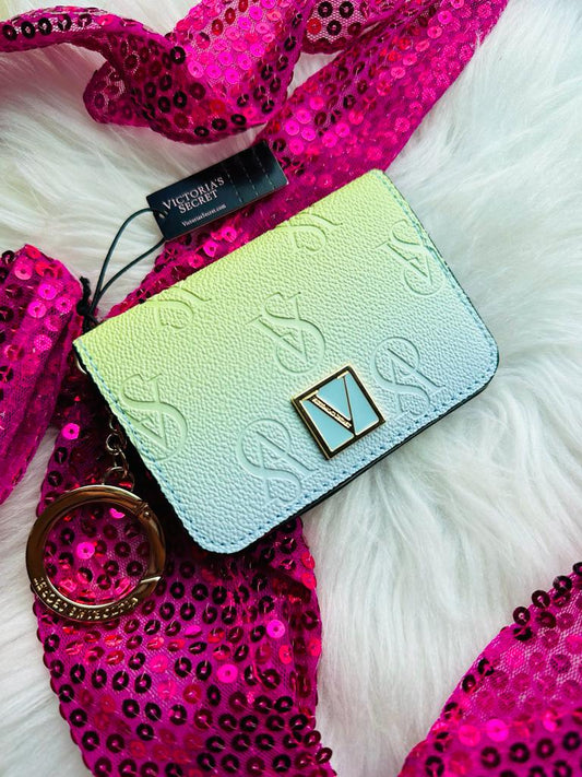 Victorias Secret Monedero/tarjetero Aqua