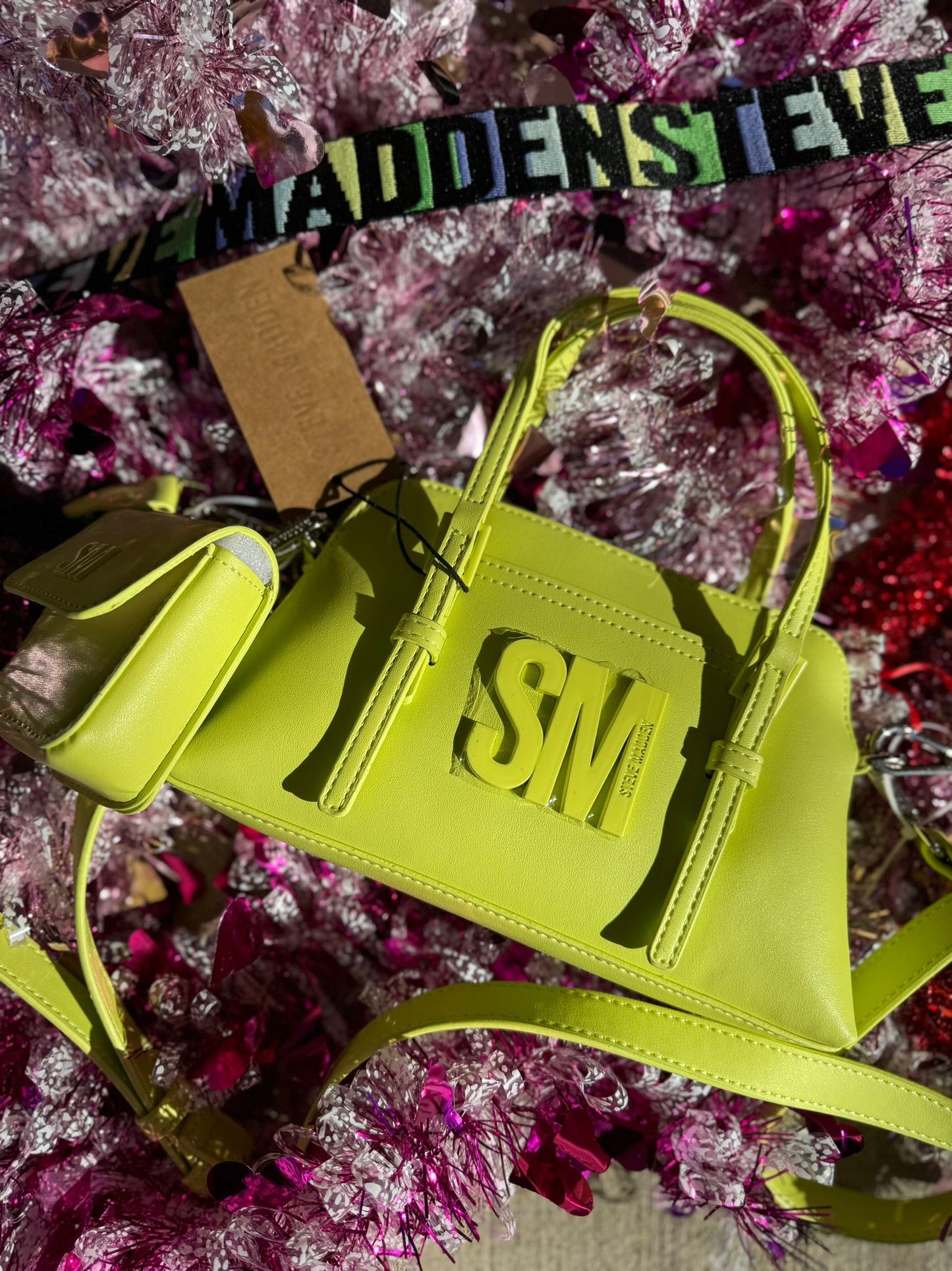 STEVE MADDEN LEMON CROSSBODY