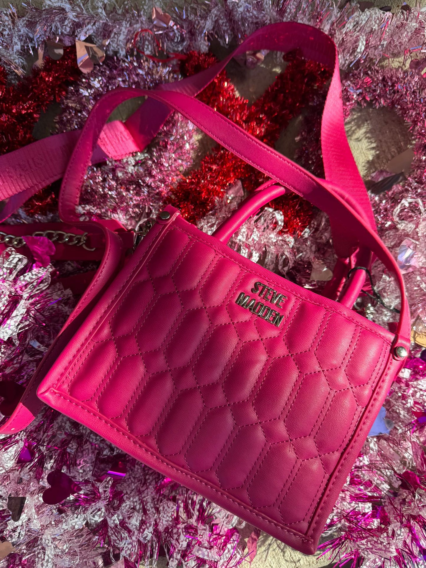 STEVE MADDEN FUSCHIA BNIKO