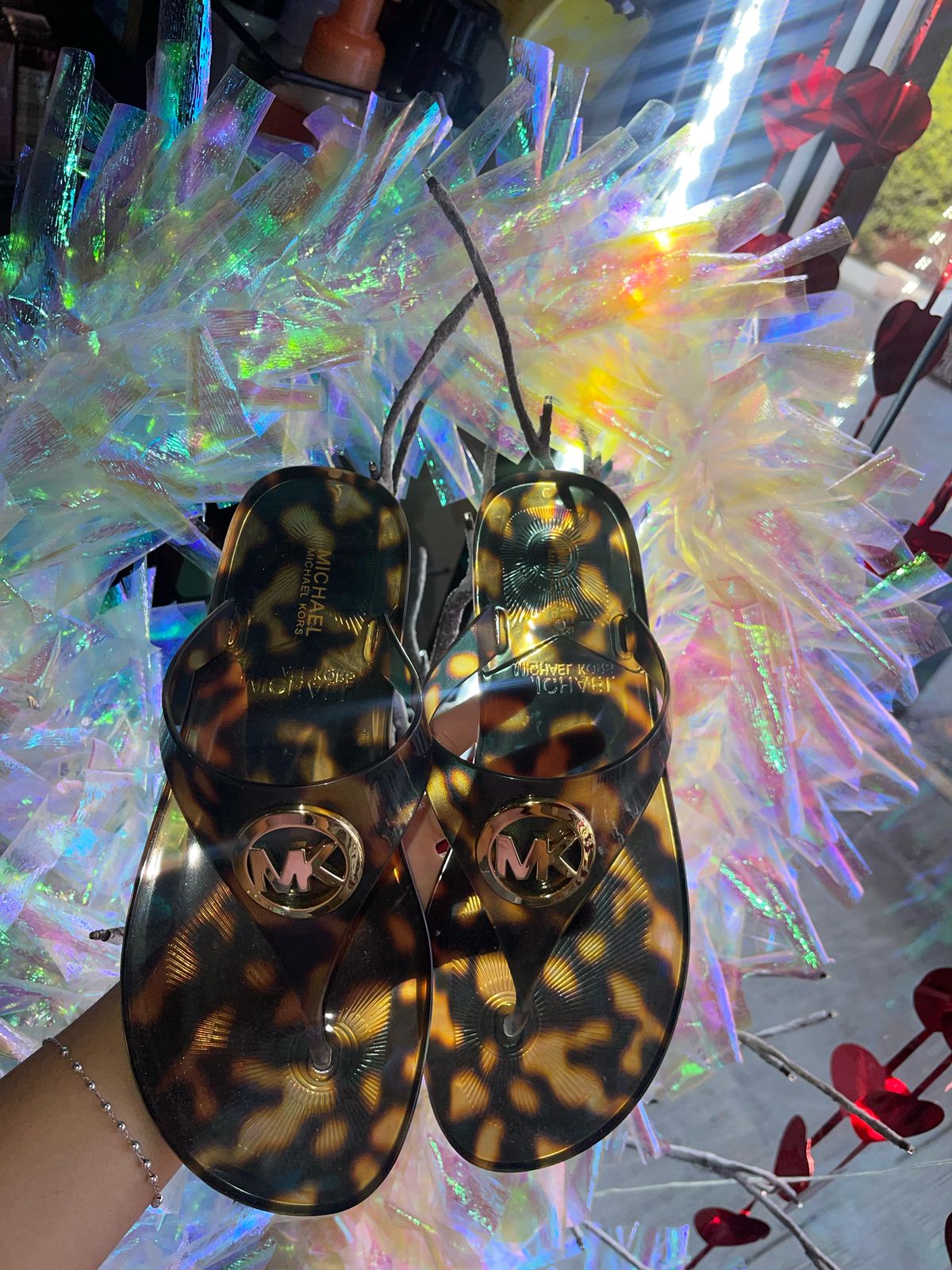 Sandalia MICHAEL KORS Leopardo Talla 7 Americano