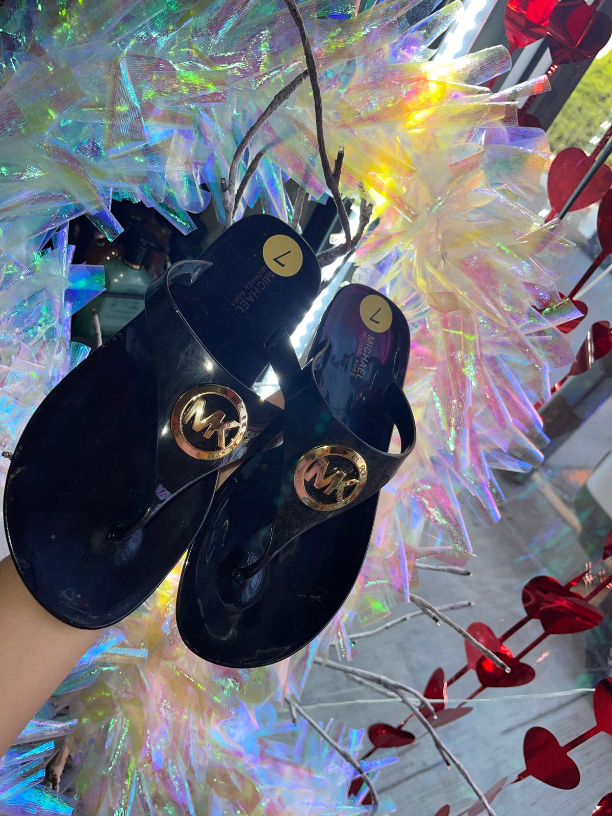 Sandalia MICHAEL KORS Color Negro Talla 8 Americano