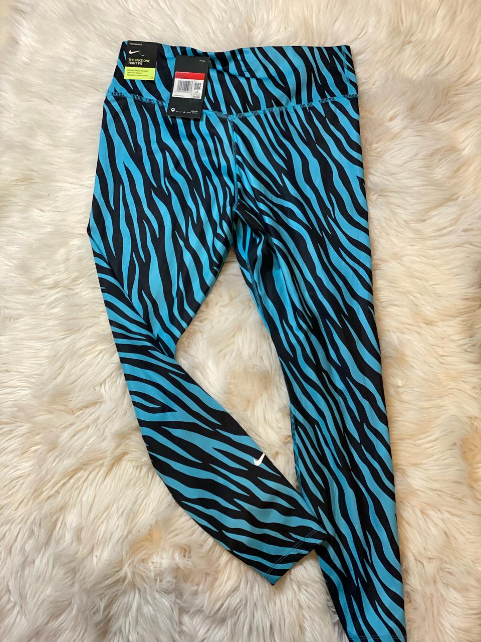 Nike Legging Trainng p/Dama Color "Blue/blac" - Talla "L"