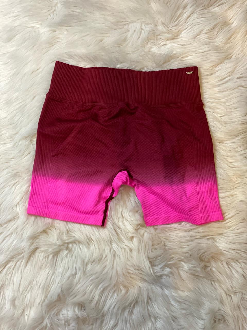 Pink Short Active p/Dama Color "Pink/Fiucssa" - Talla "L"