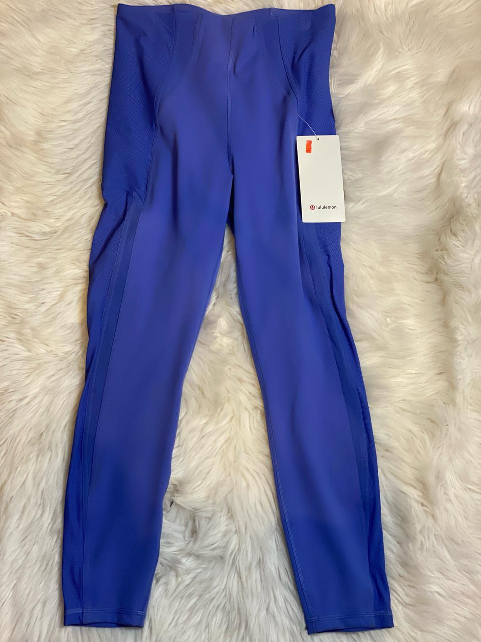 Lululemon Everlux and Mesh Shr Training Tight Color "Indigo" - Talla "10"