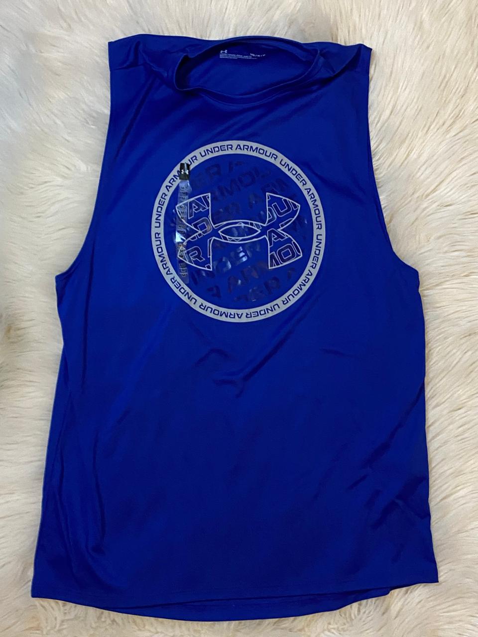 Under Armour Velocity Tank p/Caballero Color "Azul" - Talla "M"