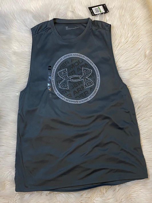 Under Armour Velocity Tank p/Caballero Color "Gris" - Talla "L"