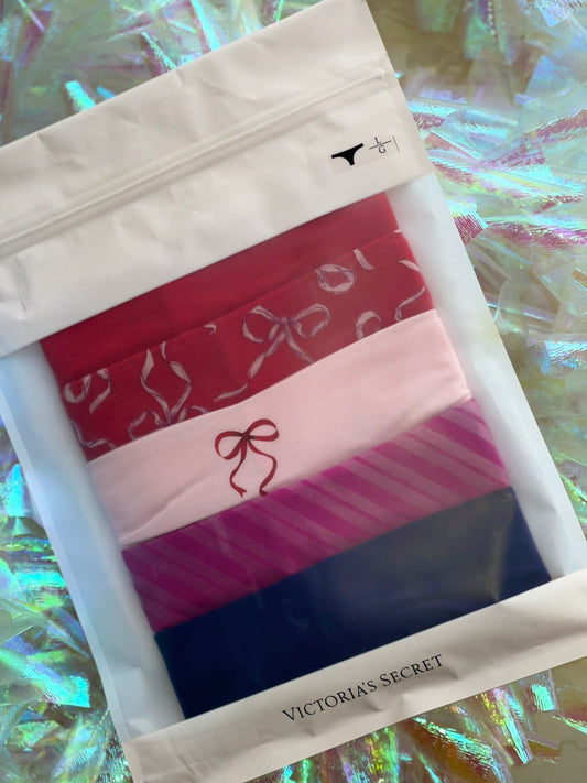 Victoria's Secret Set 5 Tangas Talla L