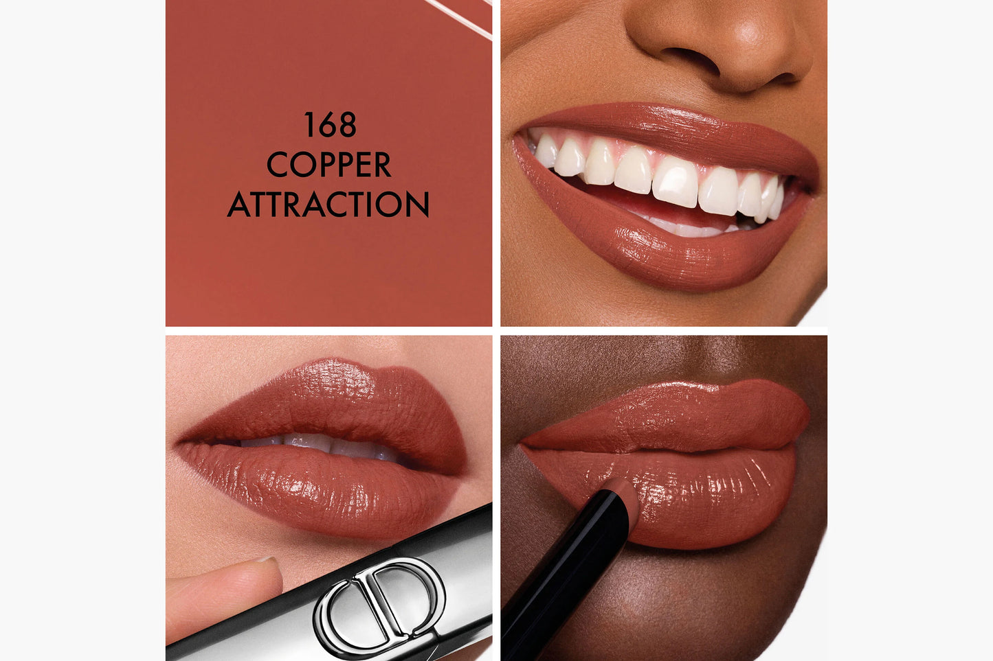 Rouge Dior On Stage - 168 Copper Attraction Shine