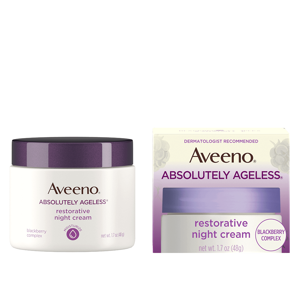 Absolutely Ageless Restorative Night Cream Aveeno 48g.