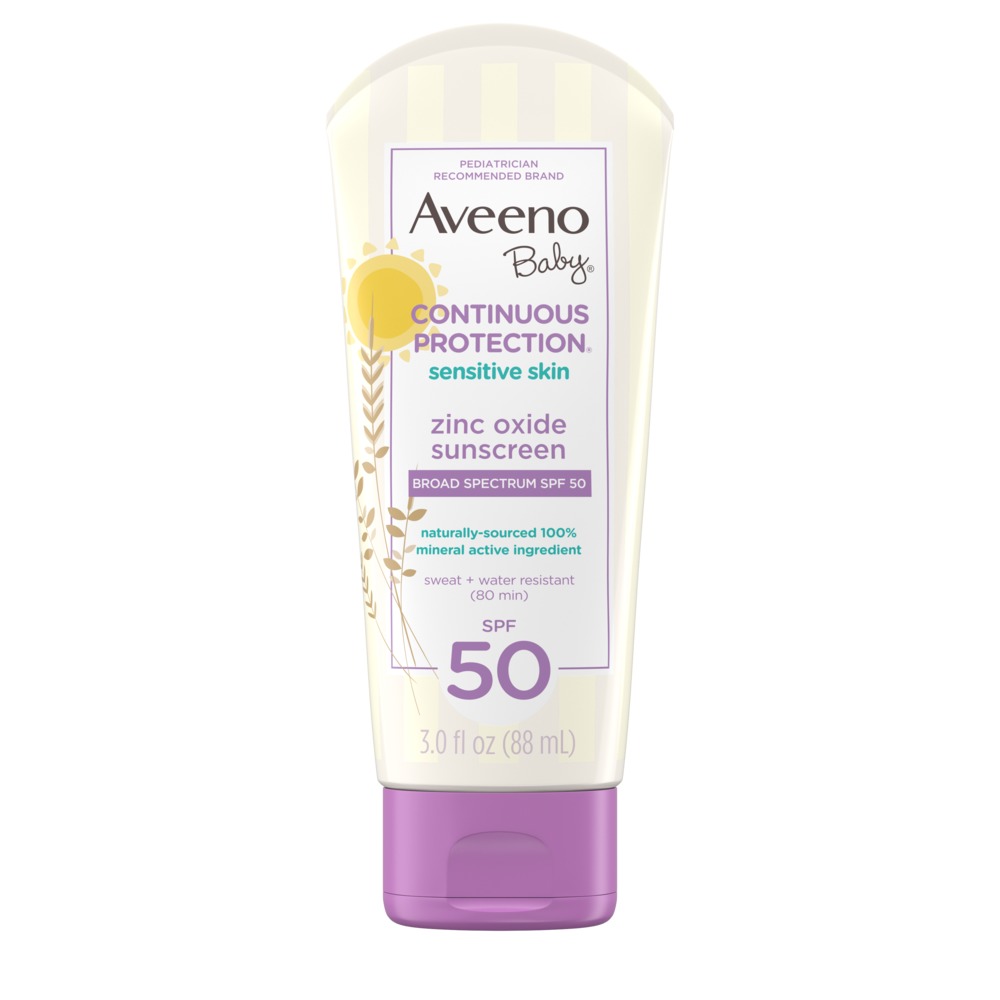 Aveeno Baby Continuous Protection Sensitive Skin Spf 50