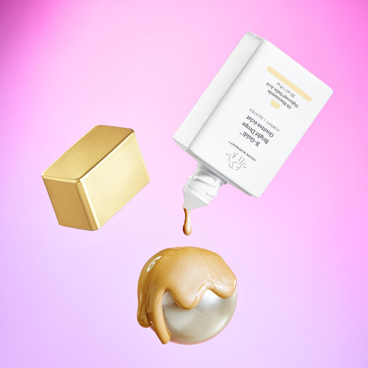 DRUNK ELEPHANT B-GOLDI BRIGHT DROPS 30ML WITH 5% NIACINAMIDE 30ml - Pink Beauty