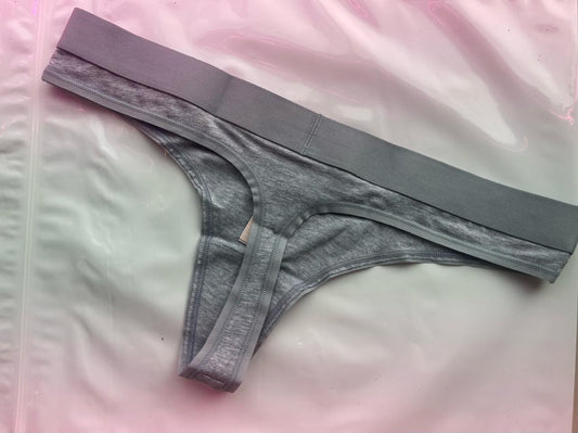 Victoria's Secret Shine Panty Thong Talla M