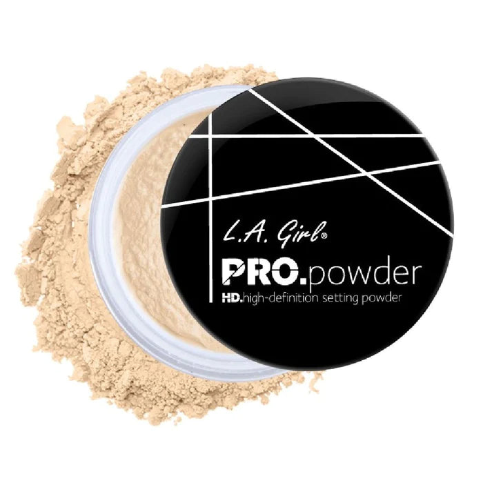 La Girl Pro Setting Hd Polvo Fijador Banana Yellow