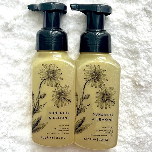 Bath y body works gentle foaming hand soap "Sunshine & lemons" (259 ml)