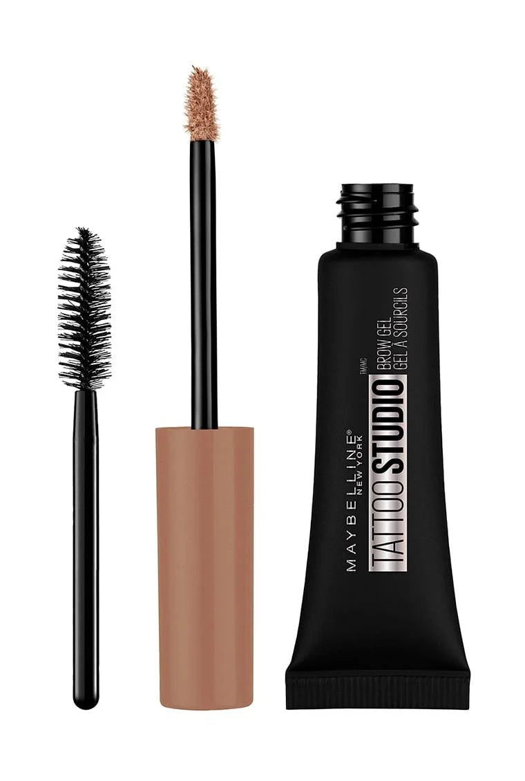 MAYBELLINE TATTOO STUDIO WATERPROOF BROW GEL #255 SOFT BROWN