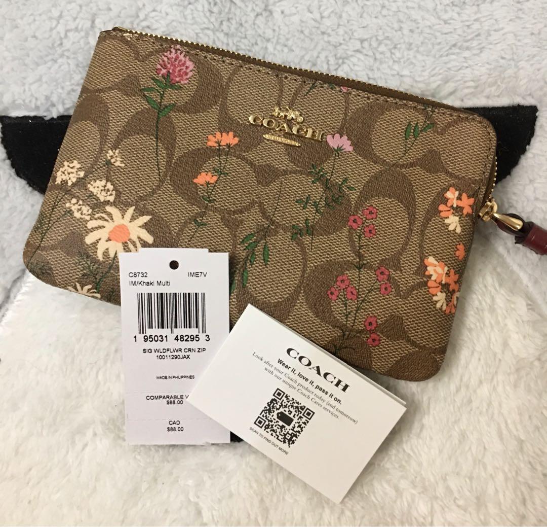 Coach Muñequera Khaki Multi