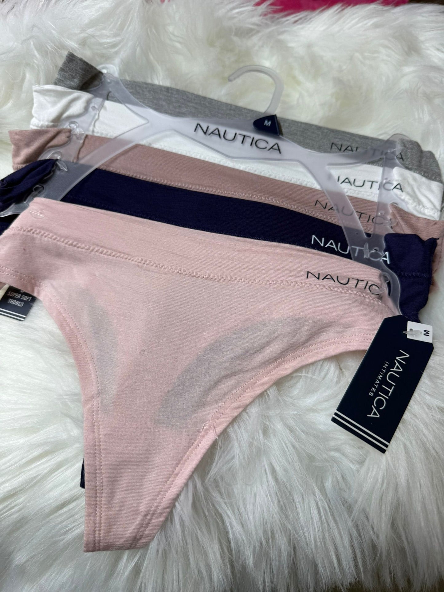 NAUTICA SET DE 3 THONG (TANGAS) Talla M