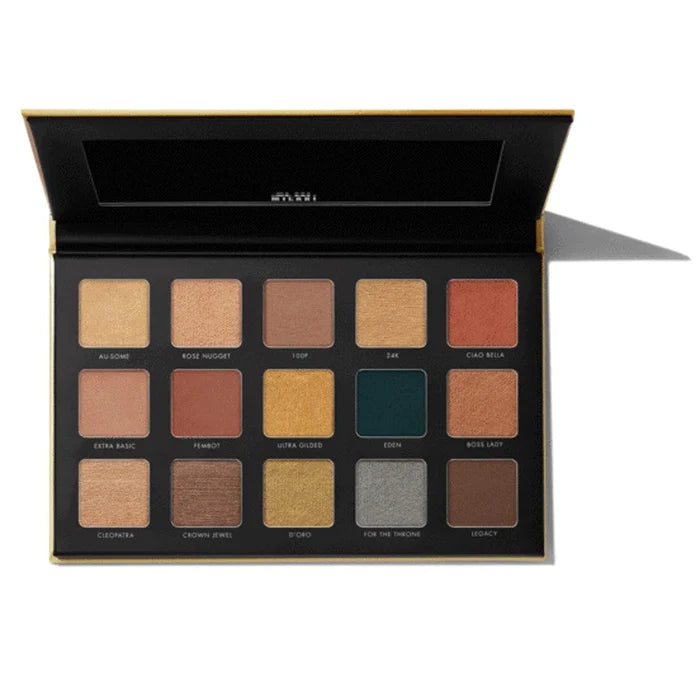 Paleta De Sombras Gilded Gold - Milani - Pink Beauty