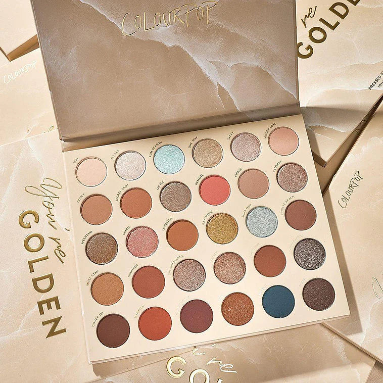 COLOURPOP YOU´RE GOLDEN PRESSED POWDER PALETTE