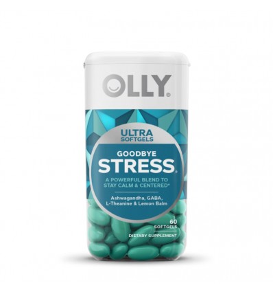 OLLY ULTRA SOFTGELS GOODBYE STRESS