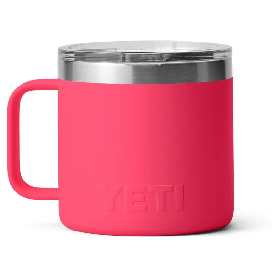 Yeti Rambler 14 oz Mug - Bimini pink