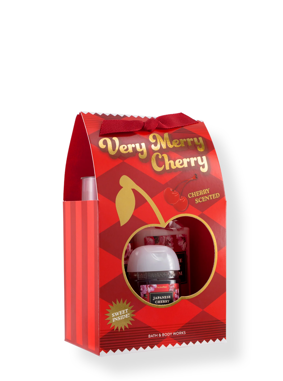 Bath & Body Works Very Merry Cherry Japanese Cherry Blossom Set - Pink Beauty
