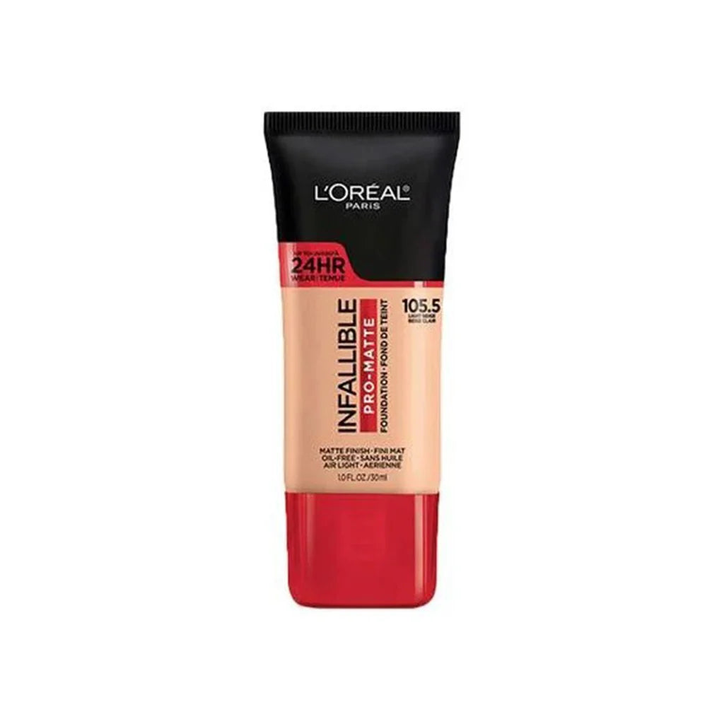 LOREAL INFALLIBLE PRO-MATTE FOUNDATION 105.5 LIGHT BEIGE