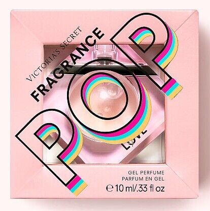 Victorias Secret Fragrance Pop Love Gel Perfume Pocket Tamaño 0.33 oz