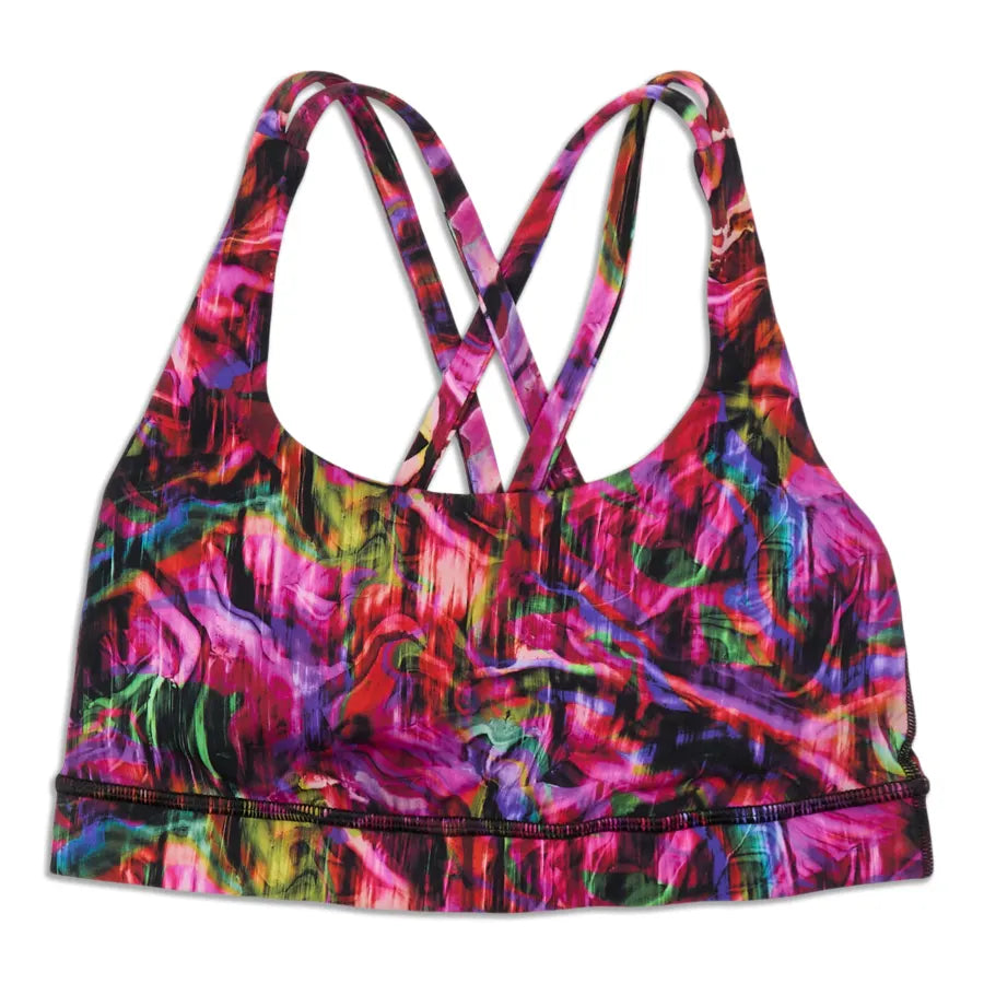 Lululemon Energy Bra Multicolor Talla 8
