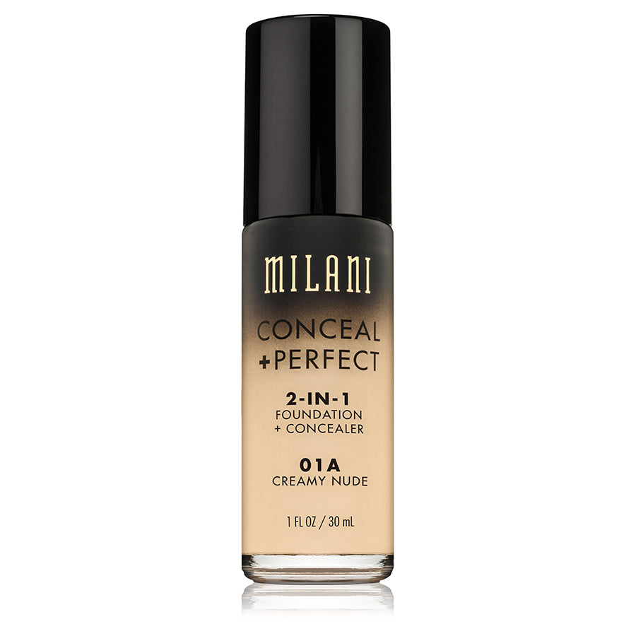 Milani Conceal + Perfect Foundation #01a Creamy Nude