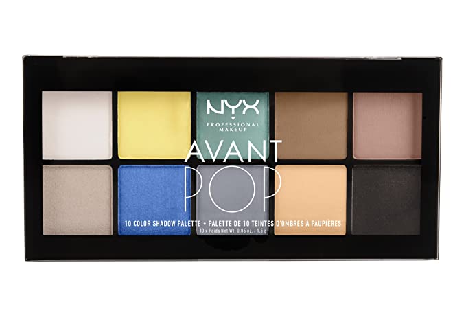 Nyx Professional Makeup Avant Pop! Paleta De Sombras