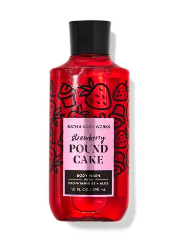 BATH AND BODY WORK body wash AROMA STRAWBERRY POUND CAKE 295ml