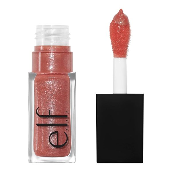 E.L.F Glow Reviver Lip Oil Glimmer Finish Tono Princess Cut