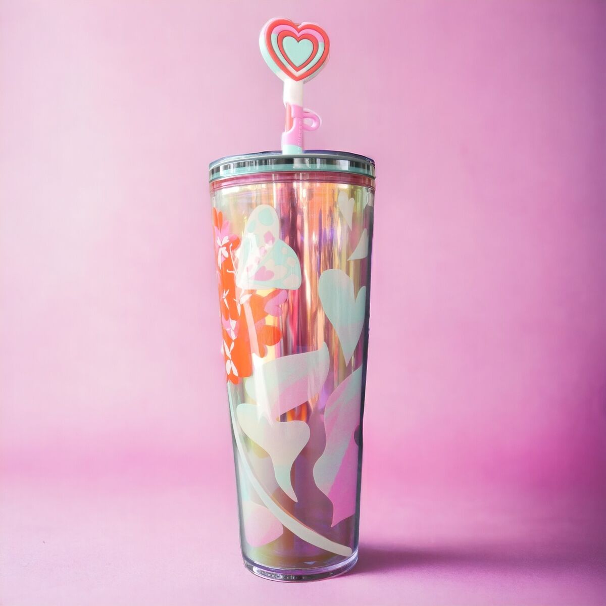 STARBUCKS 2024 Valentines Day Tumbler 24oz SKU 011148677