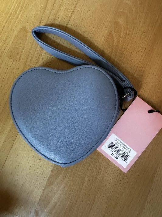 Juicy Couture Heart Za Wallet Dusty Blue